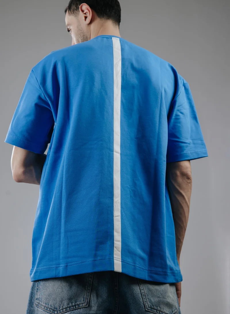 سناج فيس تيشيرتات رجالي واسعة بحزام سناك فيس